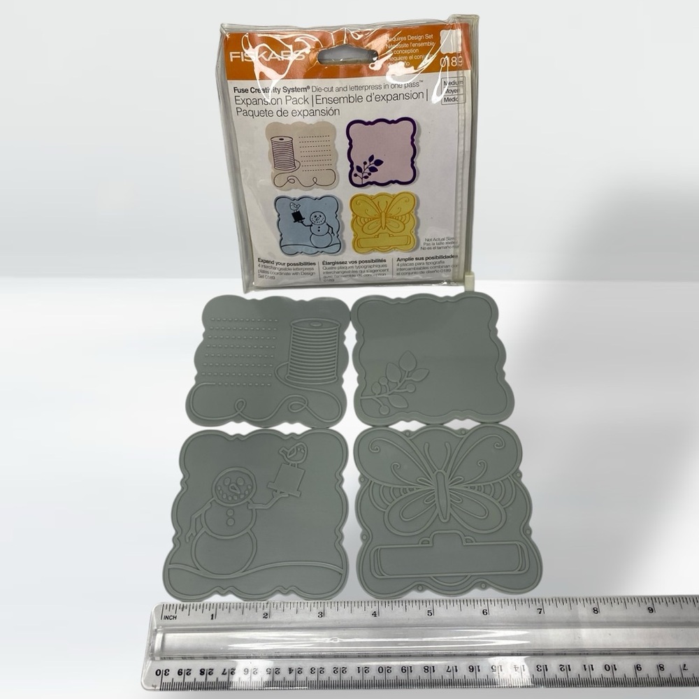 7 Fiskars Fuse Creativity System Expansion Packs : Missing Original Parts READ - Picture 4 of 11